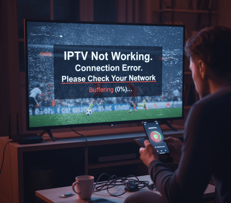 IPTV not working